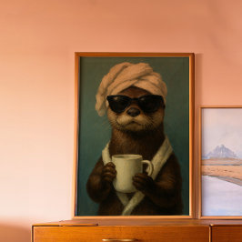 Activiteiten in de omgeving van Funny Otter Coffee Poster