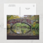 Activiteiten in de omgeving van Gapstow Bridge-Cen Briefkaart (Voorkant / Achterkant)