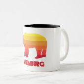 Activiteiten in de omgeving van Gatlinburg Tenness Tweekleurige Koffiemok (Voorkant rechts)