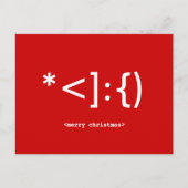 Activiteiten in de omgeving van Geek Santa Emotico Feestdagenkaart (Voorkant)