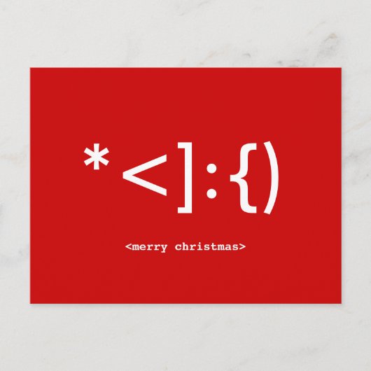 Activiteiten in de omgeving van Geek Santa Emotico Feestdagenkaart (Voorkant)