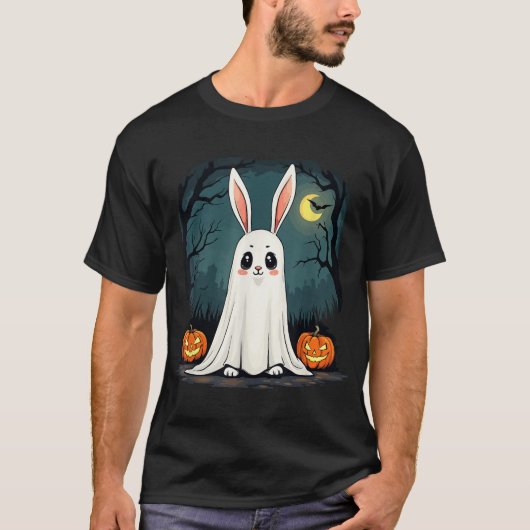Activiteiten in de omgeving van Ghost Bunny Hallow T-shirt (Voorkant)
