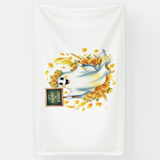 Activiteiten in de omgeving van Ghost Haunt School Spandoek (Verticaal)