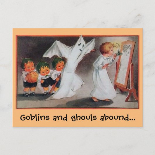 Activiteiten in de omgeving van Ghosts and Goblins Uitnodiging Briefkaart (Voorkant)