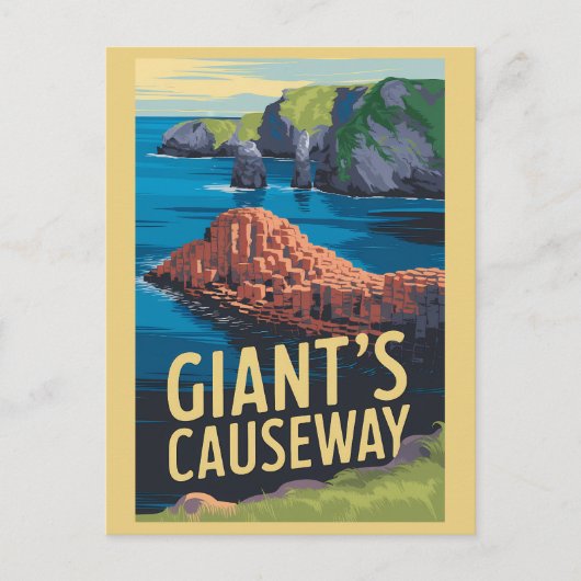 Activiteiten in de omgeving van Giant's Causeway I Briefkaart (Voorkant)