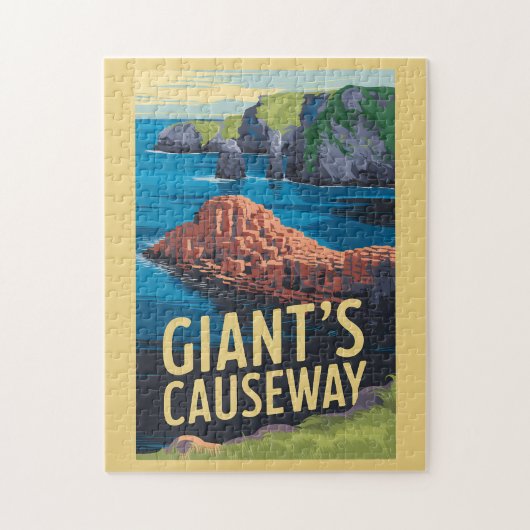 Activiteiten in de omgeving van Giant's Causeway I Legpuzzel (Verticaal)