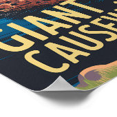 Activiteiten in de omgeving van Giant's Causeway I Poster (Hoek)