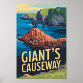 Activiteiten in de omgeving van Giant's Causeway I Poster (Voorkant)