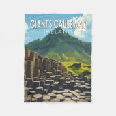 Activiteiten in de omgeving van Giant's Causeway T Fleece Deken (Voorkant)