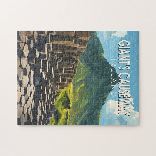 Activiteiten in de omgeving van Giant's Causeway T Legpuzzel (Horizontaal)