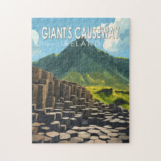 Activiteiten in de omgeving van Giant's Causeway T Legpuzzel (Verticaal)