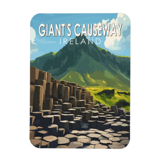 Activiteiten in de omgeving van Giant's Causeway T Magneet (Verticaal)
