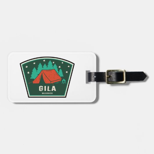 Activiteiten in de omgeving van Gila Wilderness Ne Bagagelabel (Voorkant horizontaal)