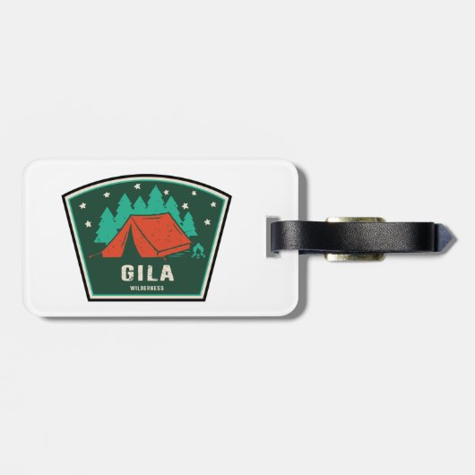 Activiteiten in de omgeving van Gila Wilderness Ne Bagagelabel (Achterkant horizontaal)