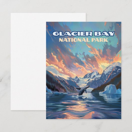 Activiteiten in de omgeving van Glacier Bay Nation (Voorkant / Achterkant)