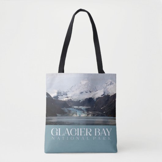 Activiteiten in de omgeving van Glacier Bay Nation Tote Bag (Voorkant)