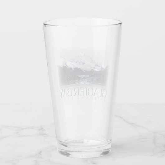 Activiteiten in de omgeving van Glacier Bay Pint G Glas (Achterkant)