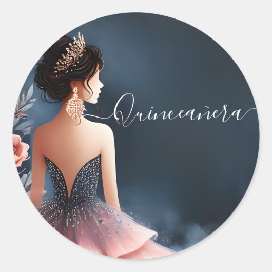 Activiteiten in de omgeving van Glam Ball Gown Spa Ronde Sticker (Voorkant)