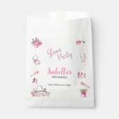 Activiteiten in de omgeving van Glam Party Girl Be Bedankzakje (Voorkant)