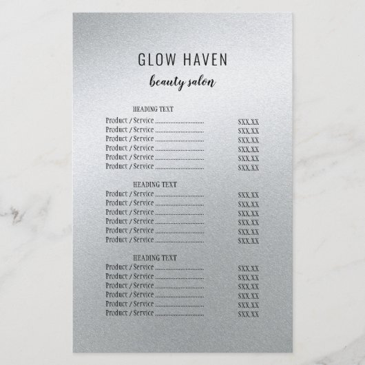 Activiteiten in de omgeving van Glamour's Silver B Flyer (Voorkant)