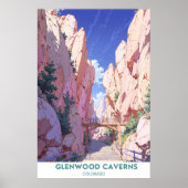 Activiteiten in de omgeving van Glenwood Caverns A Poster (Voorkant)