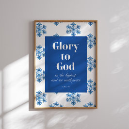 Activiteiten in de omgeving van Glory to God Blue  Poster