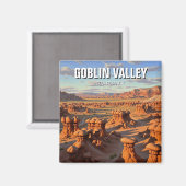 Activiteiten in de omgeving van Goblin Valley Stat Magneet (Voorkant / Achterkant)
