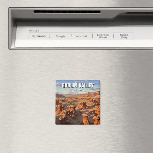 Activiteiten in de omgeving van Goblin Valley Stat Magneet (Insitu (Vaatwasser))