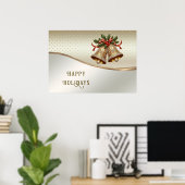 Activiteiten in de omgeving van Gold Christmas Bel Poster (Thuiskantoor)
