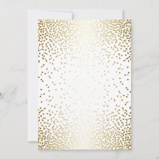 Activiteiten in de omgeving van Gold Effect Confet Kaart (Achterkant)