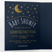 Activiteiten in de omgeving van Gold Moon & Stars, Drieluik Uitnodiging (Binnenzijde eerst)