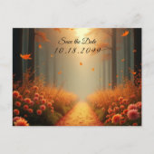 Activiteiten in de omgeving van Golden Ember Autum Feestdagenkaart (Voorkant)