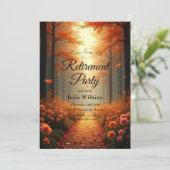 Activiteiten in de omgeving van Golden Ember Autum Kaart (Staand voorkant)