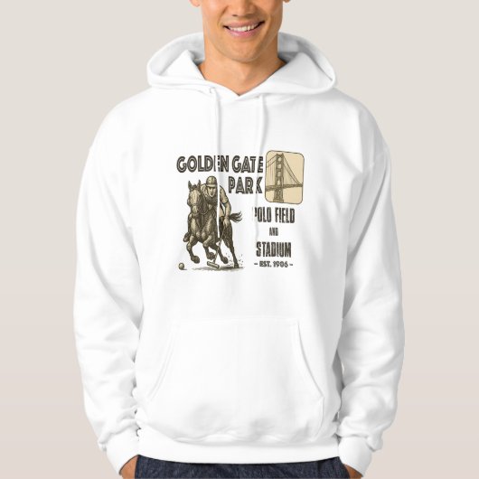 Activiteiten in de omgeving van Golden Gate Park P Hoodie (Voorkant)