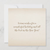 Activiteiten in de omgeving van Golden Merry Chris Feestdagenkaart (Achterkant)