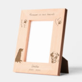 Activiteiten in de omgeving van Golden Retriever D Gegraveerde Lijstjes (Links)