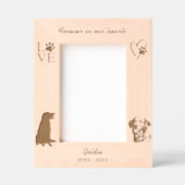 Activiteiten in de omgeving van Golden Retriever D Gegraveerde Lijstjes (Voorkant)