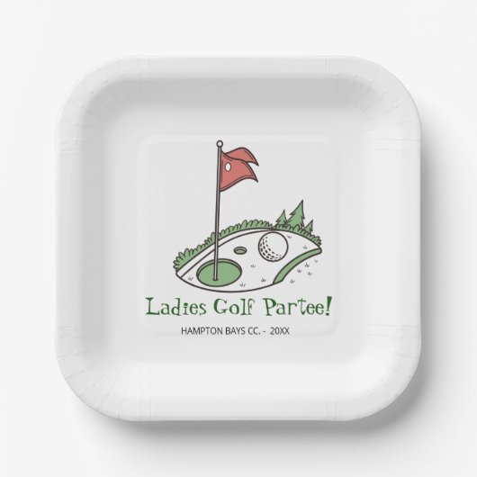 Activiteiten in de omgeving van Golf Celebration S Papieren Bordje (Voorkant)