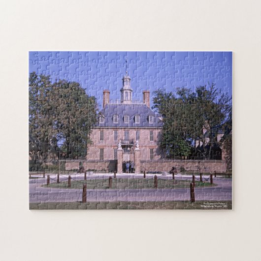 Activiteiten in de omgeving van Governor's Palace  Legpuzzel (Horizontaal)