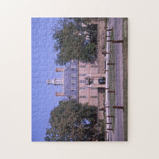 Activiteiten in de omgeving van Governor's Palace  Legpuzzel (Verticaal)