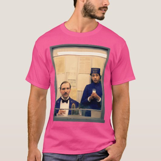 Activiteiten in de omgeving van Grand Budapest Hot T-shirt (Voorkant)