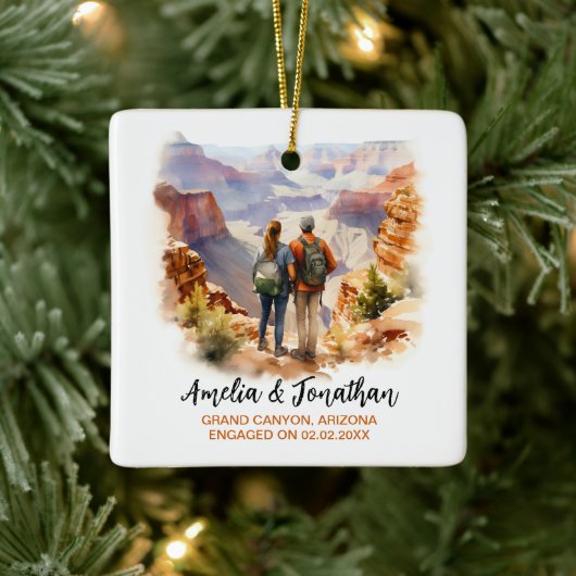 Activiteiten in de omgeving van Grand Canyon Arizo Keramisch Ornament (Boom)