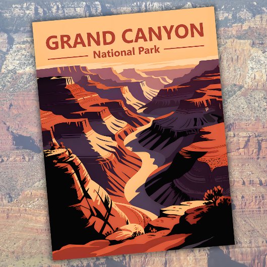 Activiteiten in de omgeving van Grand Canyon Natio Briefkaart