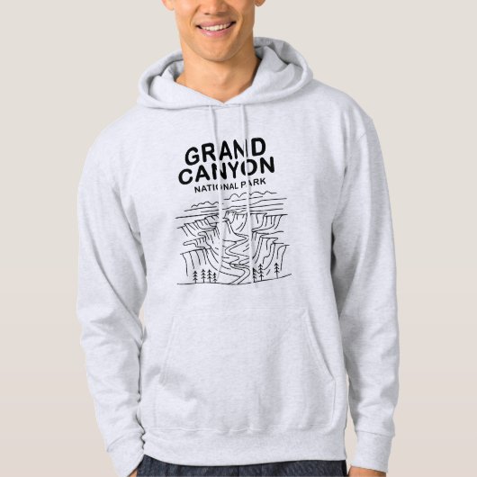 Activiteiten in de omgeving van Grand Canyon Natio Hoodie (Voorkant)
