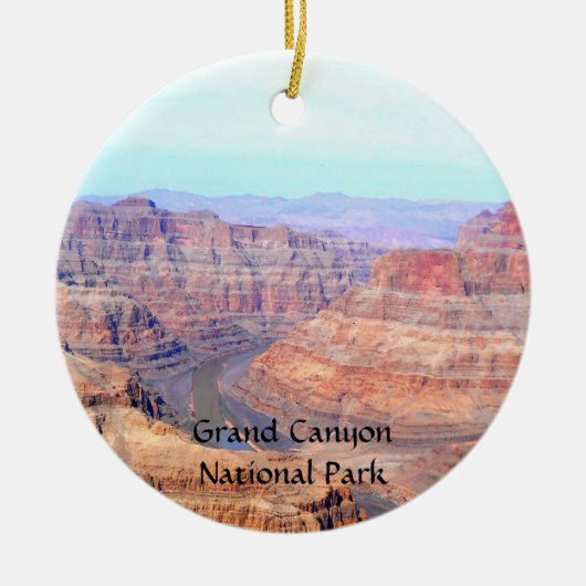 Activiteiten in de omgeving van Grand Canyon Natio Keramisch Ornament (Voorkant)