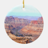 Activiteiten in de omgeving van Grand Canyon Natio Keramisch Ornament (Achterkant)