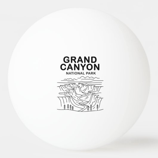 Activiteiten in de omgeving van Grand Canyon Natio Pingpongbal (Voorkant)