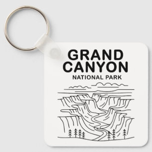 Activiteiten in de omgeving van Grand Canyon Natio Sleutelhanger