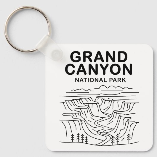 Activiteiten in de omgeving van Grand Canyon Natio Sleutelhanger (Voorkant)