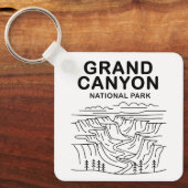 Activiteiten in de omgeving van Grand Canyon Natio Sleutelhanger (Voorkant)